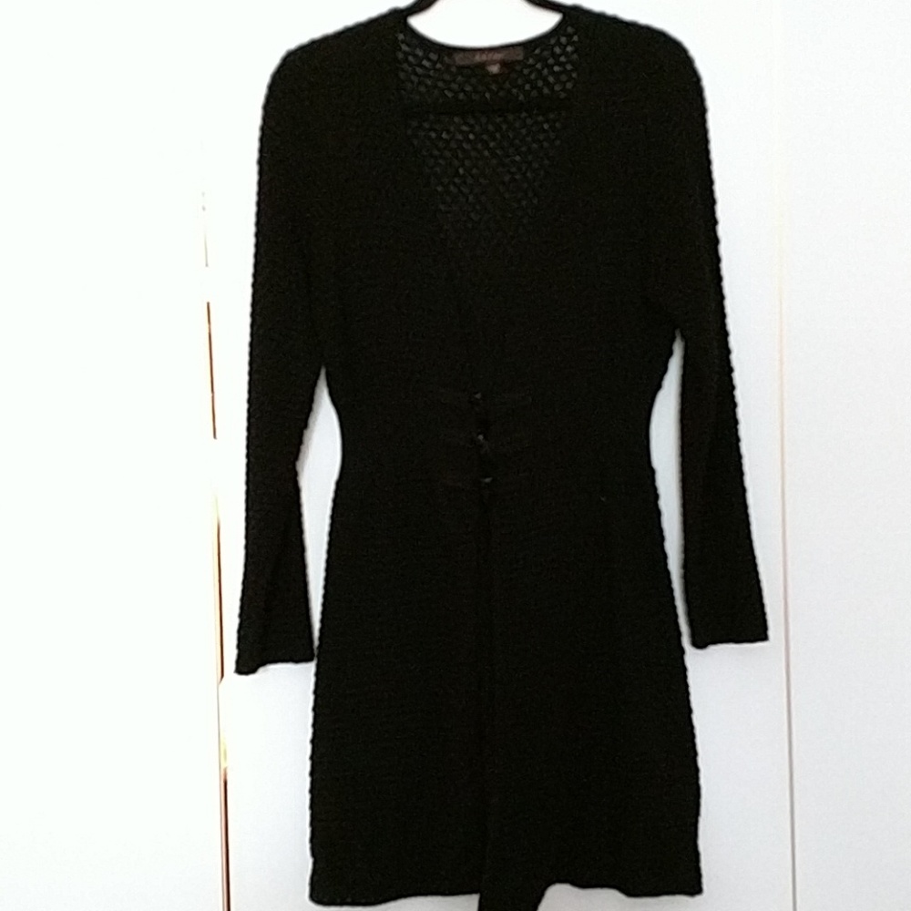 Black long sleeve sweater